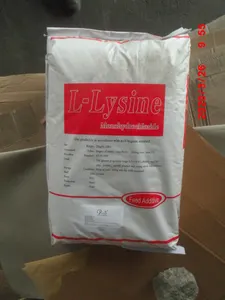 L ליזין HCL כיתה להאכיל 98.5% L-ליזין Hydrochloride תוספי מזון עם FAMIQS