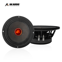 Haut-parleur de voiture milieu de gamme en aluminium AK-800Pro de 8 pouces KSV 38 MM bobine vocale haute puissance plus grande puissance haut-parleur de voiture milieu de gamme