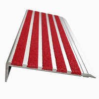 Profilés de marche d'escalier antidérapants en marbre, disponibles en plusieurs couleurs, pour l'extérieur et la sécurité