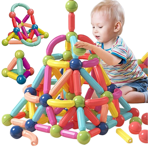 3DKid's Variable Magnetic Bar Toys Jeu <span class=keywords><strong>de</strong></span> blocs <span class=keywords><strong>de</strong></span> <span class=keywords><strong>construction</strong></span> magnétiques éducatifs Blocs <span class=keywords><strong>de</strong></span> <span class=keywords><strong>construction</strong></span> Puzzle Toys - Product Image 6