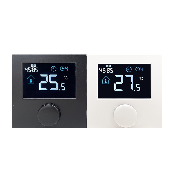 Smart WiFi Electric Heating Tuya Thermostat LCD HVAC Temperature Control 220V Modern Design for Apartment Use