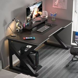 โต๊ะเกมมิ่งโลหะ Lejiang สำหรับร้านอินเทอร์เน็ตคาเฟ่ - สีดำ โครงสร้าง MDF - Product Image 4