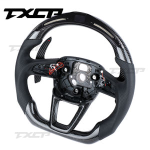 Volante <span class=keywords><strong>OLED</strong></span> per <span class=keywords><strong>Audi</strong></span> Q3 Q5 Q7 Q8 Q5L Q7L RSQ7 QSQ5 RSQ8 RSQ3 SQ5 A1 A3 A4 A5 A6 A7 A8 C7 C8 in Fibra di Carbonio - Product Image 2