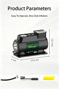 <span class=keywords><strong>2026</strong></span> नई हॉट सेल शुई ने प्रमाणित बुद्धिमान डिजिटल दबाव गेज प्लास्टिक कार टायर एयर पंप 12 वी पोर्टेबल इंफ्लेमेट टायर - Product Image 3