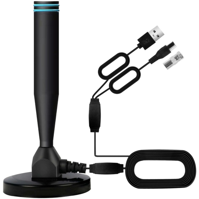 Hot Sale Outdoor DV B- T2 HD TV Antenna European and American Mini Indoor Ground Wave Antenna for HDTV Mini Antenna