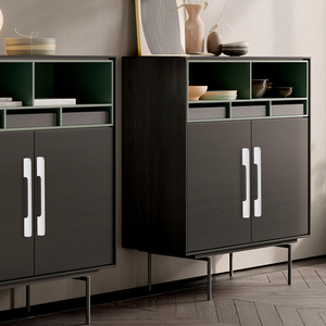 Modern Minimalist Integrated Cabinet <b>Door</b> Handle Extended Solid Gold Wardrobe Handle Luxury Touch - Product Image 2