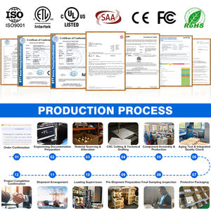 Haut Plafond Lustre Intérieur Hôtel Décoration En Acier Inoxydable Verre Cristal Moderne Led <span class=keywords><strong>Plafonnier</strong></span> - Product Image 4