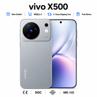 Nouveau smartphone vivo X500 5G 2026, version chinoise, version mondiale, téléphone Android haut de gamme, appareil photo Zeiss, 144 Hz, 7500 mAh, NFC, téléphone mobile