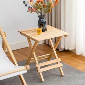 Silla de Playa Plegable de Madera para Acampar, con Reposabrazos Ajustables y Almohada - Product Image 5