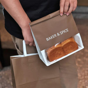 Бумажный пакет для хлебобулочных изделий - Product Image 2