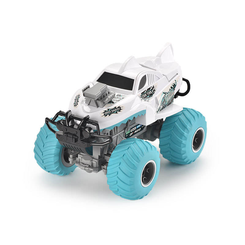 Building blocks remote control car-white