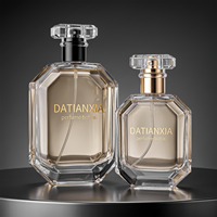 Flacon de parfum en verre personnalisé 30ml 50ml 100ml Flacon de parfum vide avec logo personnalisé et emballage en boîte cadeau