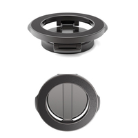 Support de téléphone magnétique tout métal, étanche et flexible pour voiture, rotation à 360°, universel pour tableau de bord et bureau, support de téléphone portable réglable en hauteur