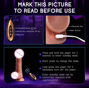 Großhandel Hochwertige Fernbedienung Silikon Dildo <span class=keywords><strong>Vibrator</strong></span> Realistische Riesige Dildo Dildo <span class=keywords><strong>Vibrator</strong></span> Vergnügen - Product Image 6