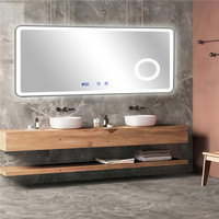 Offre Spéciale Étanche Salle De Bain Miroir Mural Téléviseur INTELLIGENT à Del VANITÉ Miroir Pour Miroir de salle de Bains D'hôtel