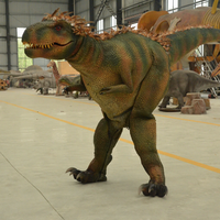 Costumes de dinosaures personnalisés, dinosaures animatroniques grandeur nature, costumes de dinosaures animatroniques pour centre commercial, parc à thème