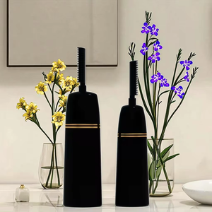 Оптовая продажа пластиковых бутылок BORUI, 200 мл, 320 мл, 400 мл, двойной насос, флакон для шампуня и краски для волос с распылителем, уникальный дизайн - Product Image 3