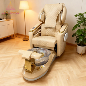 Premium Spa Nagelstudio-Möbel Automatischer Ganzkörper-<span class=keywords><strong>Massage</strong></span>-Pedikürestuhl - Product Image 1