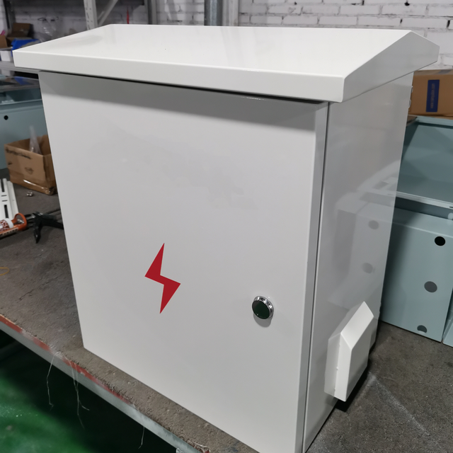 Outdoor IP66 IP67 Electrical Cctv Iron Din Rail Enclosure Electronic Cabinets Distribution Control Metal Box