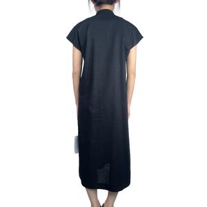 ชุดเดรสแฟชั่นสวยหรู แขนสั้น สีดำ สไตล์ใหม่ สำหรับผู้หญิง - Product Image 4