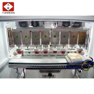 Tianming 8 <b>Color</b> Semi-Automatic Pad <b>Printer</b> Pneumatic Drive Touchscreen Control Steel Body AC 220V - Product Image 3