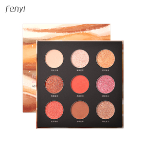 อายแชโดว์ 9 สี ครีมเนื้อมัทท์ประกายมุก มัลติโครม สีสันหลากหลาย ผลิตตามสั่ง ขายส่ง พาเลทแต่งตา กันน้ำ - Product Image 5