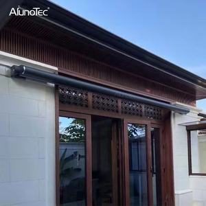 Système de pergola rétractable imperméable AlunoTec, couverture de pergola extérieure, cassette complète motorisée, système de <span class=keywords><strong>store</strong></span> pliant - Product Image 5