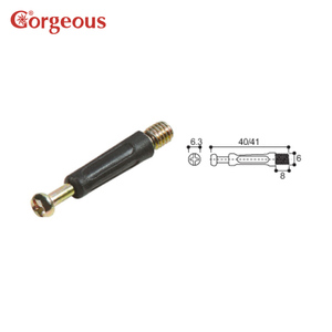 Fixation de serrure de caméra à vis, pièces, magnifique, boulon de verrouillage pour meubles, cheville - Product Image 6