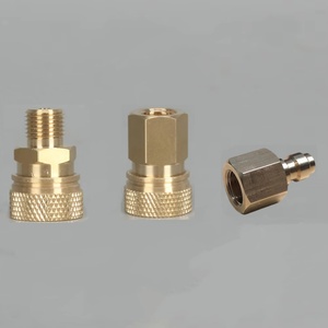อะแดปเตอร์ปลั๊กเชื่อมต่อแบบปลดเร็วสำหรับเติมก๊าซ HPA CO2 พร้อมข้อต่อแบบปลดเร็วขนาด 8 มม. 1/8BSPP G1/8 1/8NPT M10x1 อุปกรณ์เสริมข้อต่ออากาศ - Product Image 2
