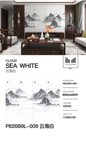 烧结石材大理石外观的耐用现代设计墙板瓷砖，适用于卧室、餐厅、家庭办公室 - Product Image 6