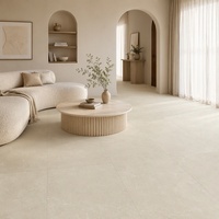 Carrelage en porcelaine marbrée mate de qualité supérieure 600x1200mm R10 antidérapant et imperméable pour sol et mur de salon