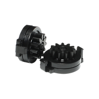 Amortisseur rotatif pour porte-gobelet automobile, pour couvercle coulissant, mouvement fluide et fermeture douce