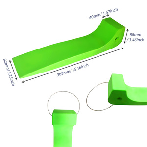 Patins de sécurité pour pneus de camion de <span class=keywords><strong>remorquage</strong></span>, patins de pneus verts pour remorque de voiture, plateau plat, dépanneuse, remorque à plateau - Product Image 5