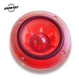 Tweeter a tromba in titanio da 4,5 pollici, 105 dB SPL, alloggiamento trasparente in PC, altoparlante RGB con opzioni di colore multiple - Product Image 6