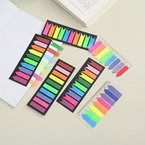 Colorful Self-Adhesive Flat Arrow Writable Sticky Notes Index Tabs for Notebook Journaling <b>Book</b> Reading Office School Stationery - Product Image 5