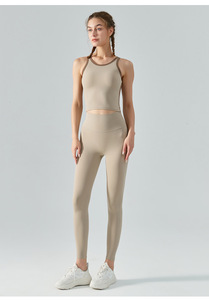 Women High Waist No Camel Toe Yoga <b>Leggings</b> Tummy Control <b>Butt</b> <b>Lift</b> Sports Trousers Seamless Pilates Running Workout Pants - Product Image 4