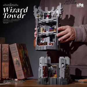 IN STOCK JD047 MOC Medieval Wizard Tower Building <b>Blocks</b> Model Construction Bricks Assembling Toys for Boys Christmas Gift Set - Product Image 3
