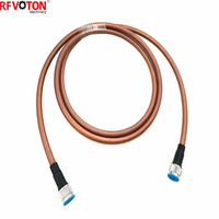 Fourniture d'usine N Type prise mâle vers N Type prise mâle pour RG393 RF Coax Pigtail Jumper câble d'extension assemblage