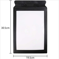 Wholesale 3X Handheld Soft A4 Old Man Plane Console Reading Magnifier Portable Ultra-thin PVC Fresnel Magnifying Glass