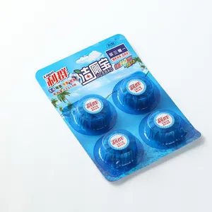 Chất tẩy rửa nhà vệ sinh 50g * 4 giúp loại bỏ vết bẩn, loại bỏ mùi hôi, bền và tiện lợi