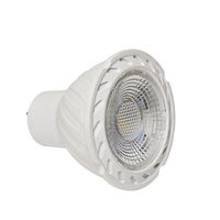 Ampoule LED GU10 en aluminium 3W 12V DC 2700K, lumière chaude, lampe MR16, usage résidentiel