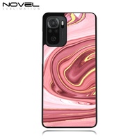 Novelsub Red-mi Note 10 2D Sublimation Blank TPU Phone Case Aluminum Custom Logo Black Sports 100% Fit Shockproof Waterproof