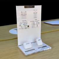 Fourniture d'usine acrylique écouteurs présentoir casque support casque support support téléphone magasin stands