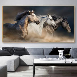 Art <span class=keywords><strong>Poster</strong></span> Classique Animal <span class=keywords><strong>Cheval</strong></span> Toile Peinture Mur Prints Photo - Product Image 6
