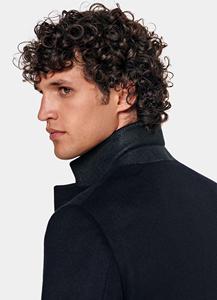 <span class=keywords><strong>Manteau</strong></span> en pure laine pour hommes, pardessus en laine style blazer - Product Image 4