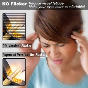 Bóng đèn <span class=keywords><strong>LED</strong></span> G9 có thể điều chỉnh độ sáng 220V Không nhấp nháy 33LED 2835SMD 3W Tiết kiệm năng lượng Trắng ấm Tuổi thọ cao Giá đỡ bằng gốm Đèn chùm chiếu sáng - Product Image 5