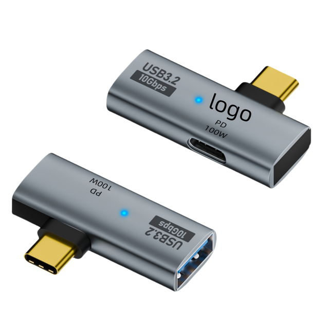 USB3.2 USB C Male to USB C PD100W 10Gbps 2-in-1 OTG Adapter Converter Brand New USB Hubs for Notebook and Mobile Phone