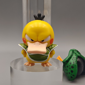 Cell X Psyduck для косплея, украшения автомобиля, съемные статуэтки товаров, модные фигурки Q-версии, очаровательные настольные украшения - Product Image 6