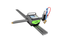 Mini Automatische CNC Plasma-Flammen-Kombinierte Schneidemaschine mit Schrittmotor für Stahlkonstruktionen, Werkstätten, Schiffbau und Metallplatten