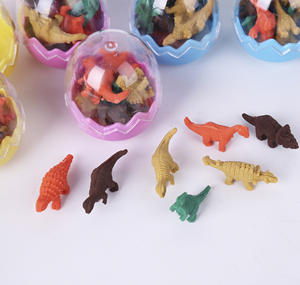 Çocuklar için hayvan silgi dinozor 3D bulmaca silgi toplu Mini yumurta <span class=keywords><strong>Dino</strong></span> oyuncaklar çocuklar için öğrenciler sınıf ödüller parti hediyeler yanadır - Product Image 1